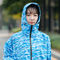 خفيفة الوزن للمرأة بو معطف واق من المطر Multipattern 0.1 مللي متر سمك التمويه