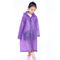 100٪ إيفا المطر المعطف للأطفال البوهيمي نمط التصميم متاح مع غطاء محرك السيارة