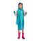 ODM شفاف معطف واق من المطر للأطفال 0.25 مم سماكة واضحة سترة المطر مع هود