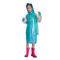 ODM شفاف معطف واق من المطر للأطفال 0.25 مم سماكة واضحة سترة المطر مع هود
